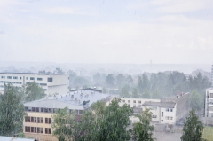 View from my dormitory rain rain_drop tartu