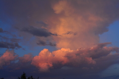 Colorful clouds cdlouds colors evening