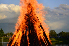 St John's day bonfire